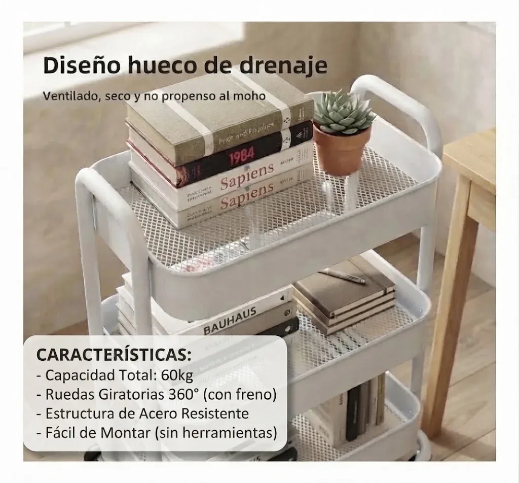 Organizador Multifuncional 3 niveles
