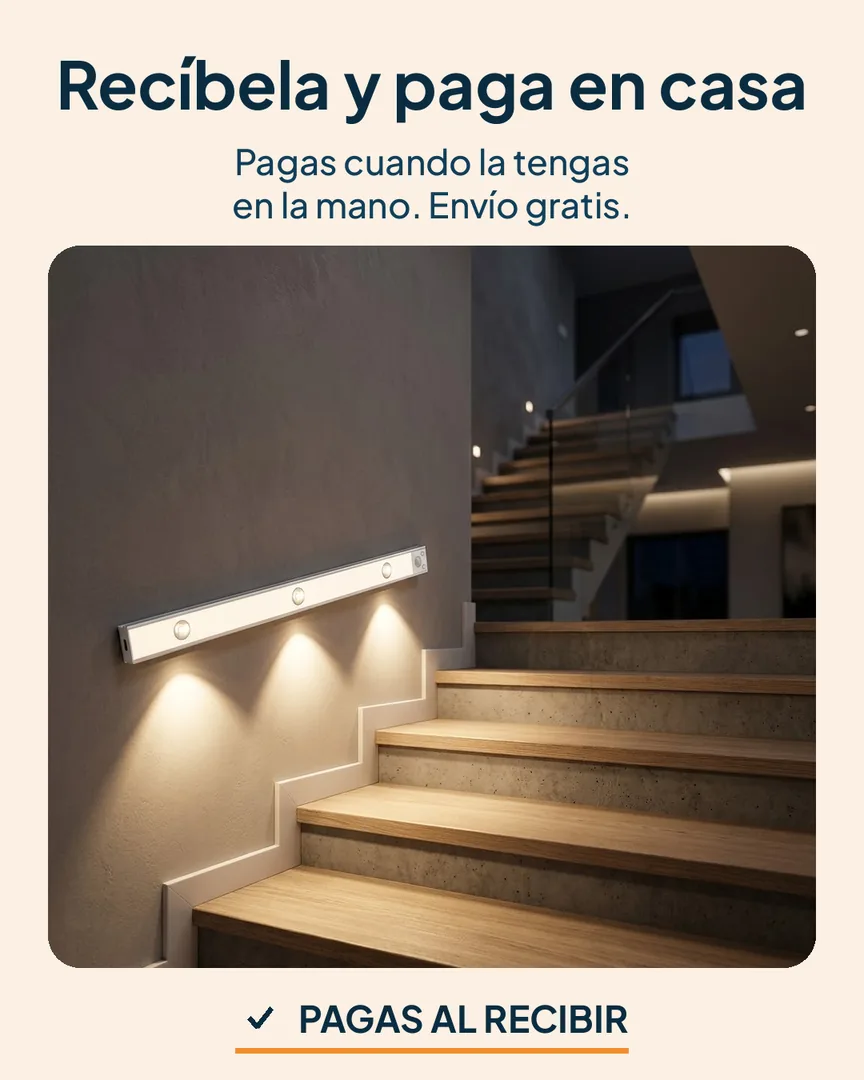 Lámpara inteligente: Recíbela y paga en casa